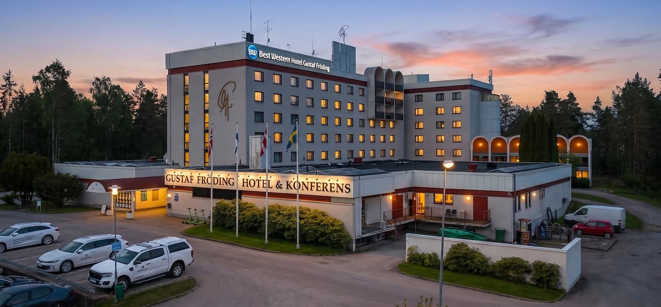 Best Western Gustaf Fröding Hotell – konferenshotell i Karlstad