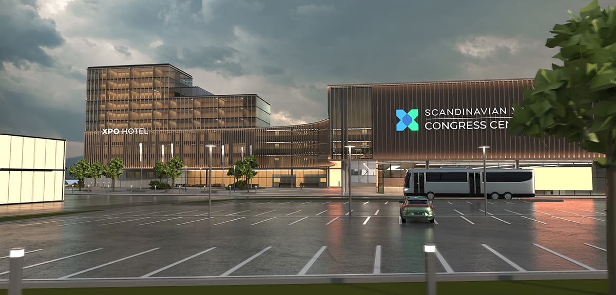 Scandinavian XPO – kongresscenter i Arlandastad