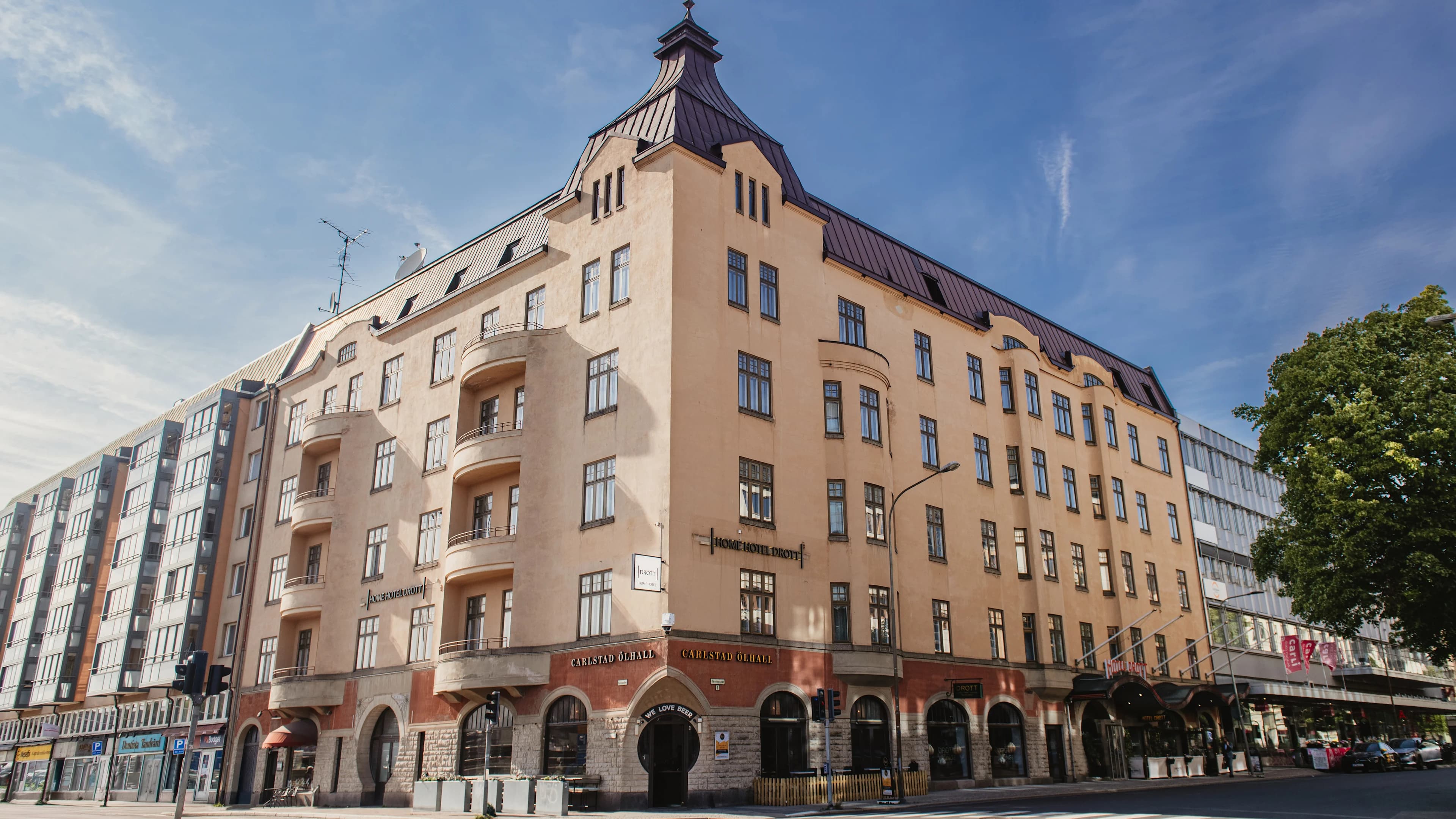 Home Hotel Drott – stadshotell i Karlstad