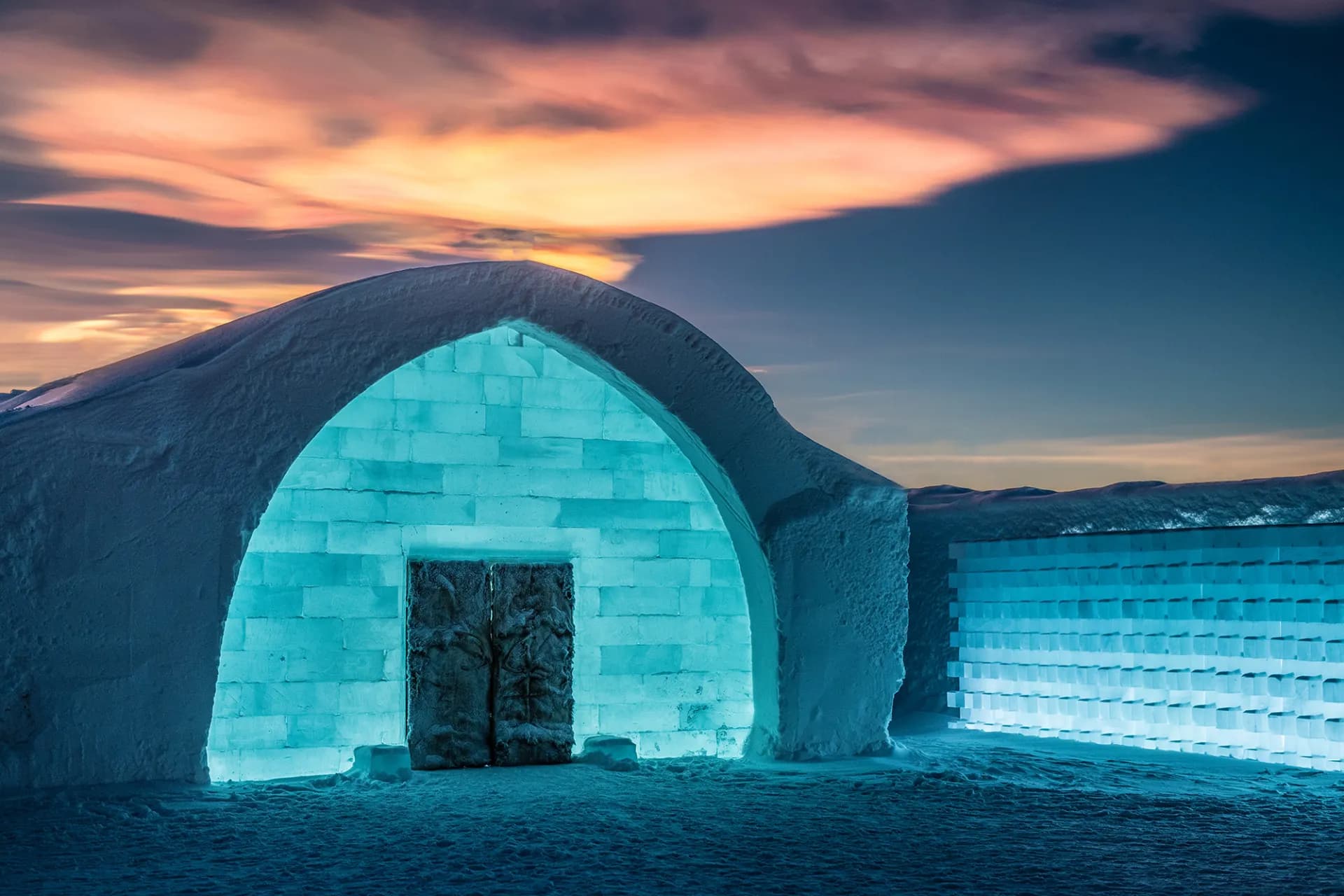 Icehotel Jukkasjärvi – natur & friluft i Jukkasjärvi
